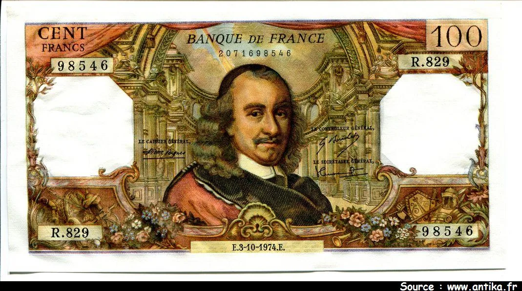 100 FRANCS CORNEILLE - Type 1964