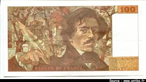 100 FRANCS DELACROIX - Type 1978 "imprimé en continu"