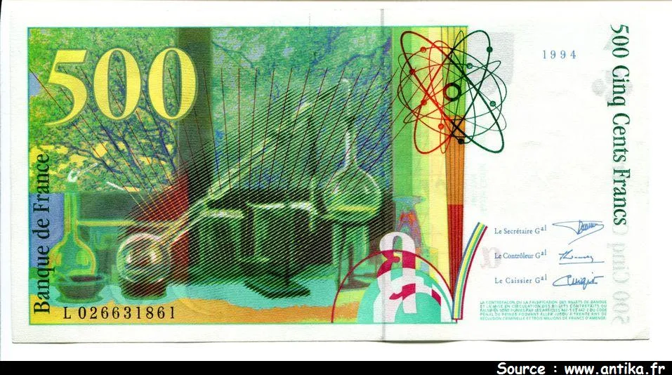 500 FRS P & M CURIE - Type 1993