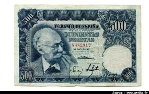 500 Pesetas Mariano Benlliure