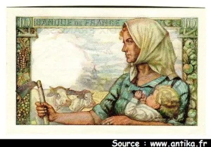 10 FRANCS MINEUR - type 1941