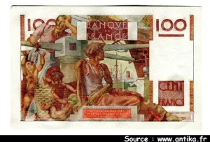 100 FRANCS JEUNE PAYSAN - Type 1945