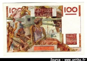 100 FRANCS JEUNE PAYSAN - Type 1945