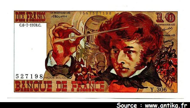 10 FRANCS BERLIOZ - Type 1972