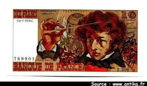 10 FRANCS BERLIOZ - Type 1972