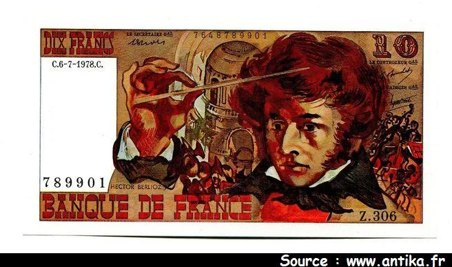 10 FRANCS BERLIOZ - Type 1972