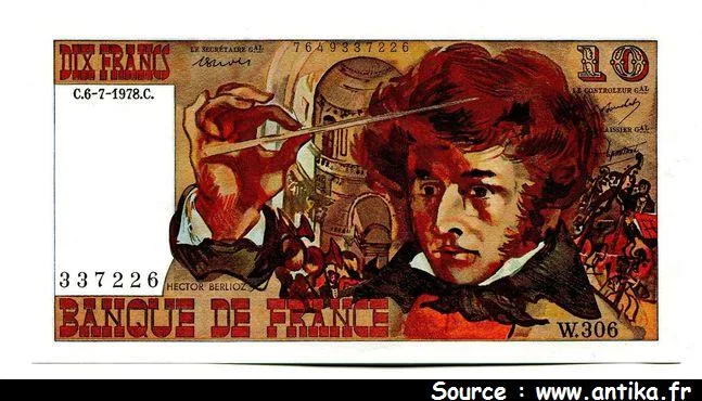 10 FRANCS BERLIOZ - Type 1972
