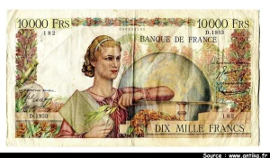 10 000 FRANCS GENIE Français- Type 1945