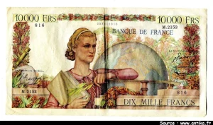 10 000 FRANCS GENIE Français- Type 1945
