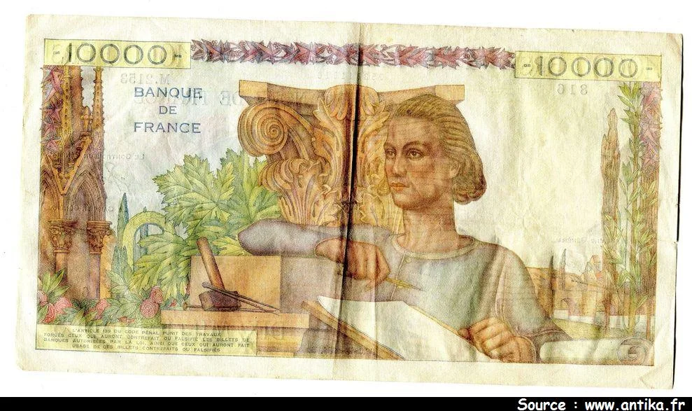 10 000 FRANCS GENIE Français- Type 1945