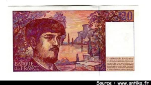 20 FRANCS DEBUSSY - Type 1980 Modifié