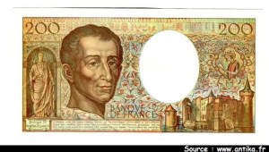 200 FRANCS MONTESQUIEU -Type 1981