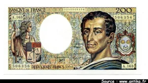 200 FRANCS MONTESQUIEU - Type 1981 modifié
