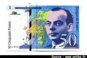 50 FRANCS SAINT-EXUPERY - Type 1992