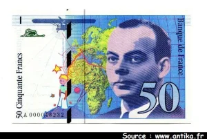 50 FRANCS SAINT-EXUPERY - Type 1992