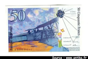 50 FRANCS SAINT-EXUPERY - Type 1992