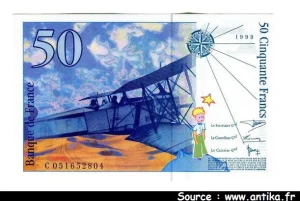 50 FRANCS SAINT-EXUPERY - Type 1992 modifié