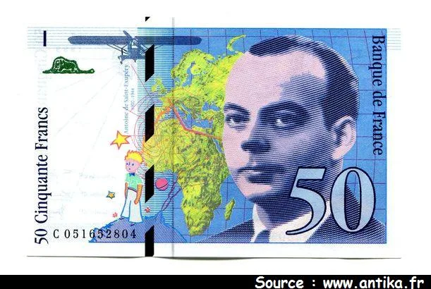 50 FRANCS SAINT-EXUPERY - Type 1992 modifié
