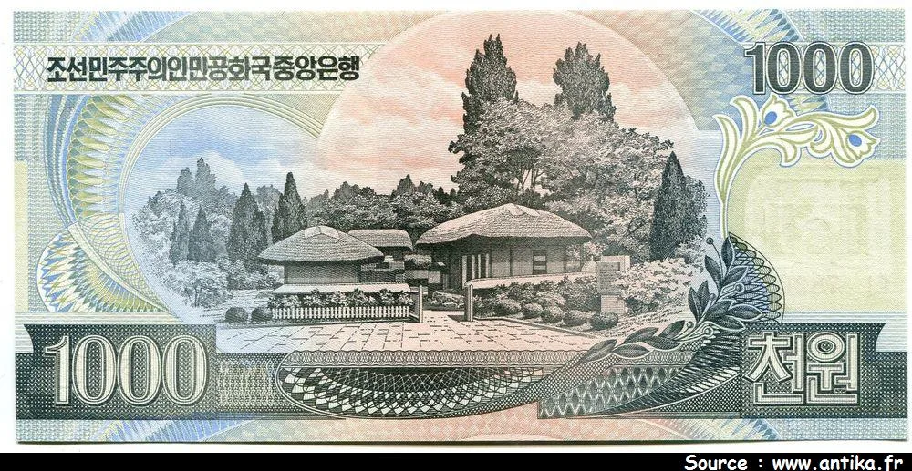 1000 Won Kim II Sung * * * * * * * * PROMO