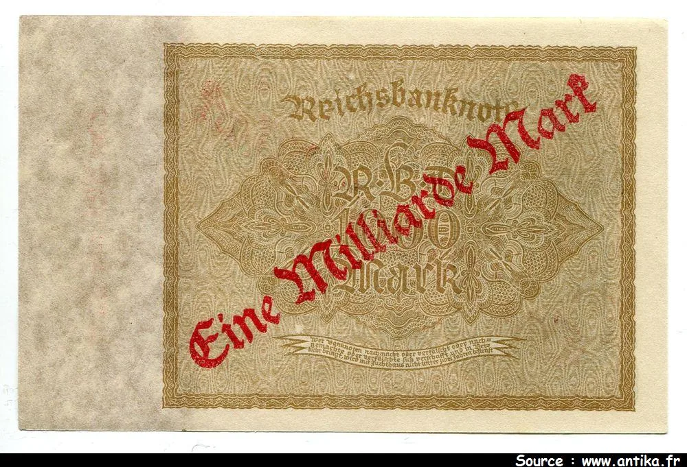 1 Milliarde Mark S/ 1000 Mark J.Hertz