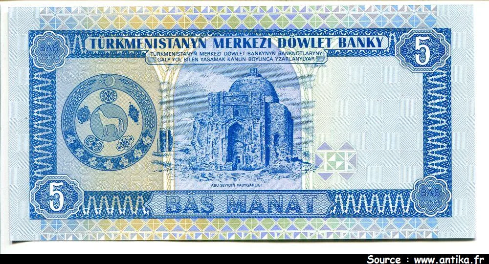 5 Manat Bleu * * * * *