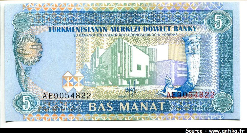 5 Manat Bleu * * * * *