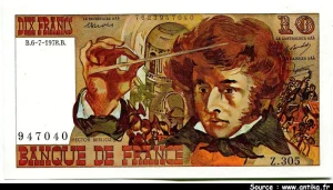 10 FRANCS BERLIOZ - Type 1972