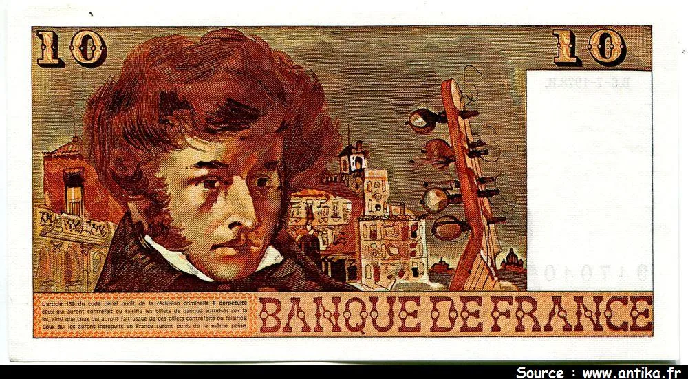 10 FRANCS BERLIOZ - Type 1972