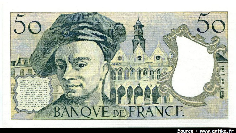 50 FRANCS QUENTIN - Type 1976