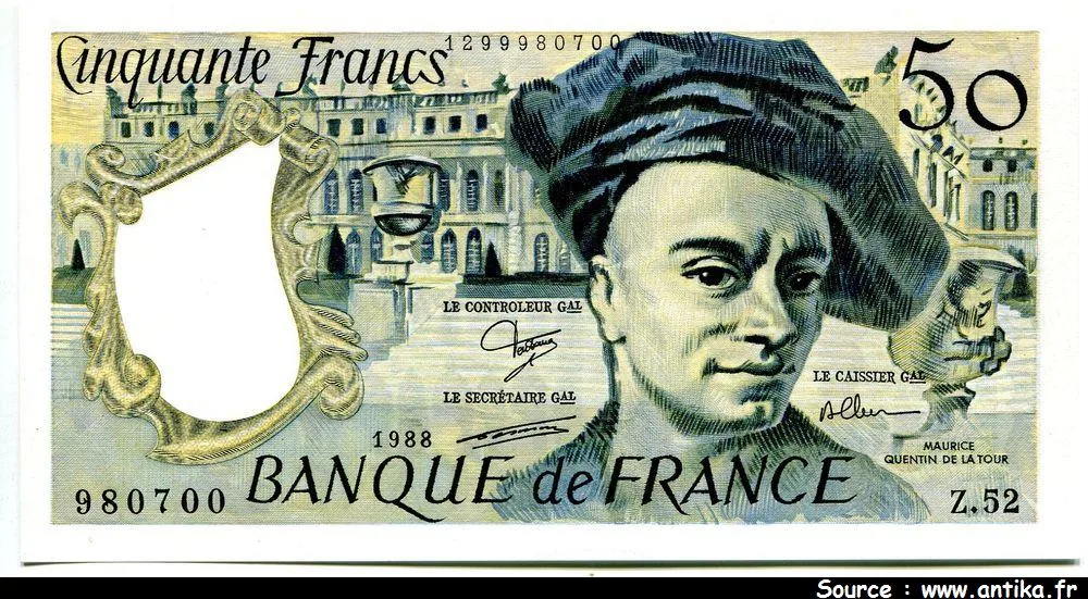 50 FRANCS QUENTIN - Type 1976