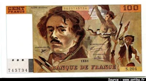 100 FRANCS DELACROIX - Type 1978 "imprimé en continu"