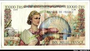 10 000 FRANCS GENIE Français- Type 1945