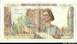 10 000 FRANCS GENIE Français- Type 1945