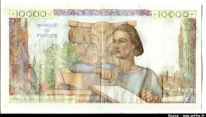 10 000 FRANCS GENIE Français- Type 1945