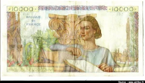 10 000 FRANCS GENIE Français- Type 1945