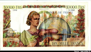 10 000 FRANCS GENIE Français- Type 1945