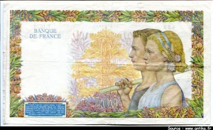 500 FRANCS LA PAIX - Type 1939