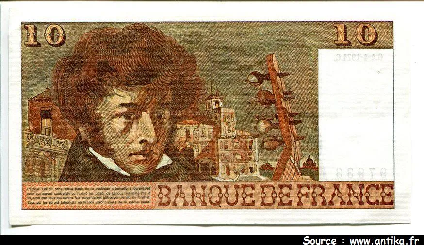 10 FRANCS BERLIOZ - Type 1972