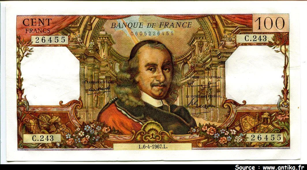 100 FRANCS CORNEILLE - Type 1964