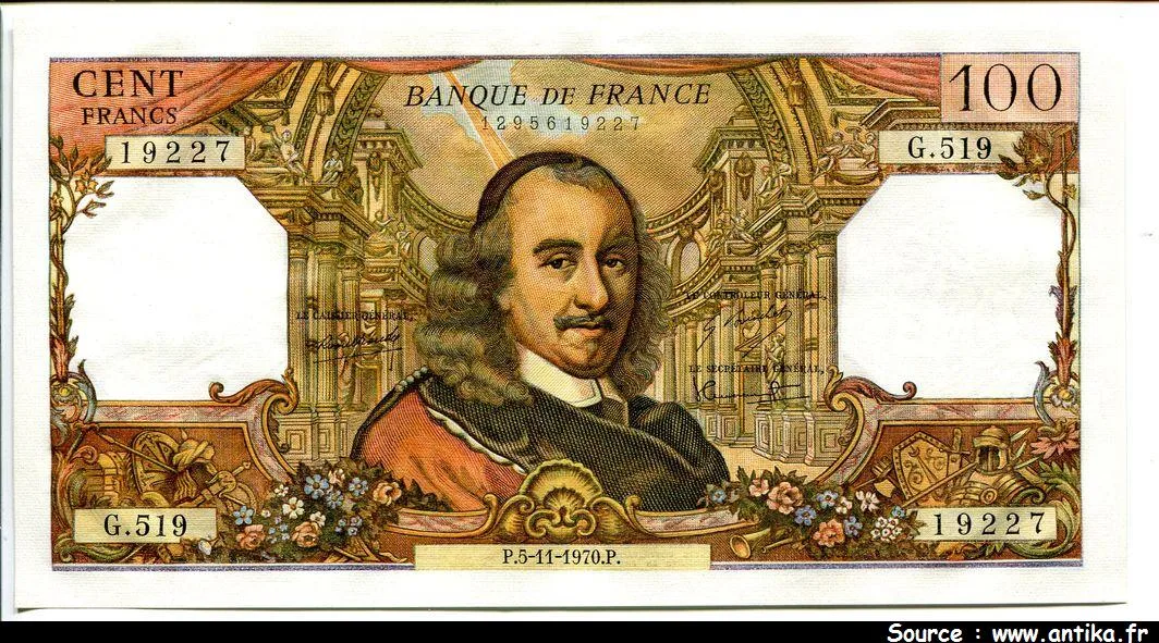100 FRANCS CORNEILLE - Type 1964