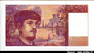 20 FRANCS DEBUSSY - Type 1980 Modifié