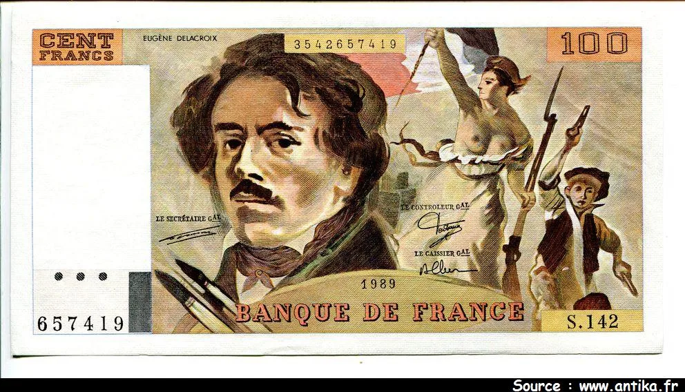 100 FRANCS DELACROIX - Type 1978 modifié