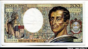200 FRANCS MONTESQUIEU -Type 1981