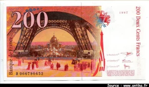 200 FRANCS EIFFEL - Type 1995