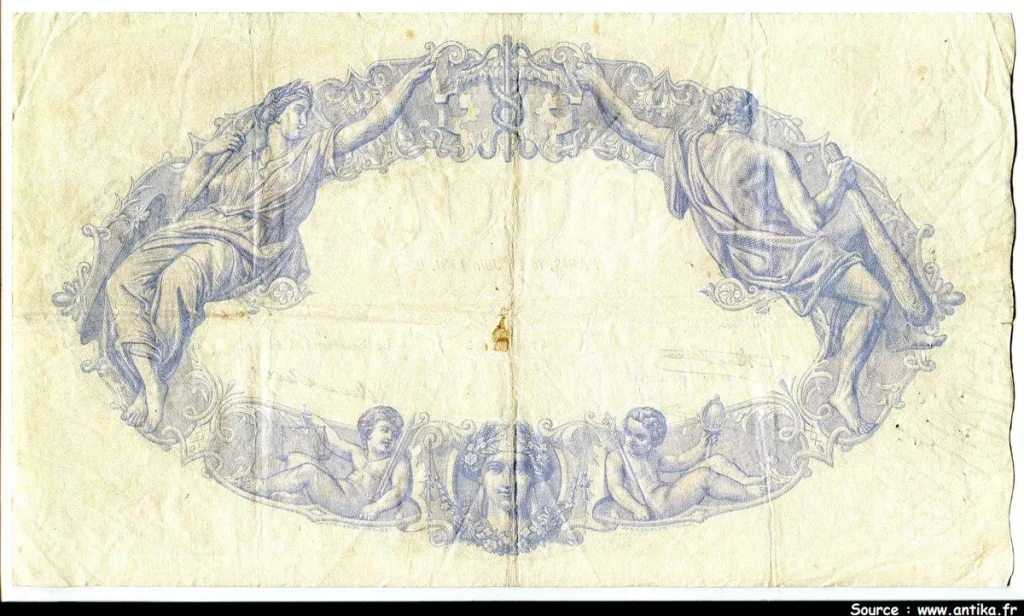 500 FRANCS BLEU & ROSE - Type 1888