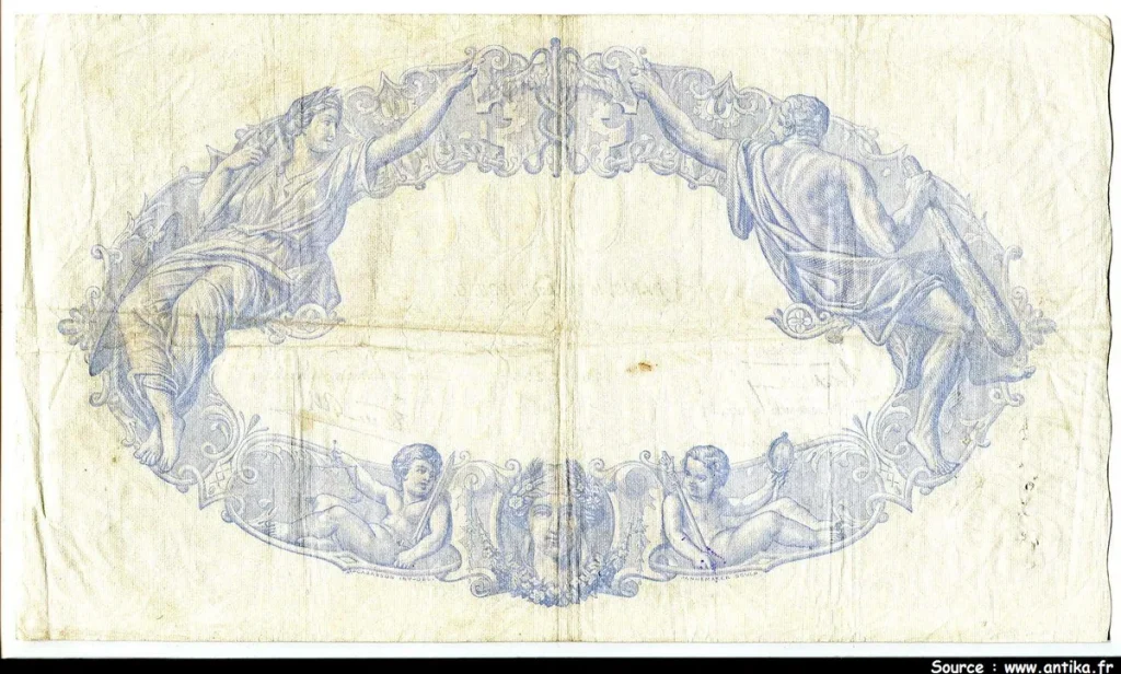 500 FRANCS BLEU & ROSE -Type 1888 modifié