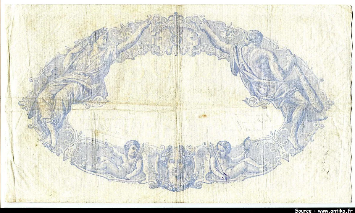 500 FRANCS BLEU & ROSE -Type 1888 modifié