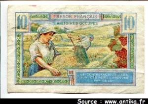 10 FRANCS "Trésor Français"