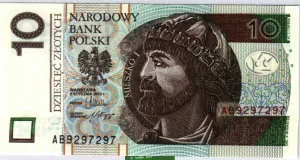 10 Zlotych Roi Mieszko Ier * * *