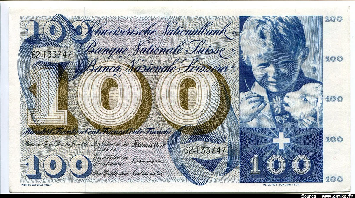 100 Francs Enfant & Saint Martin PROMO